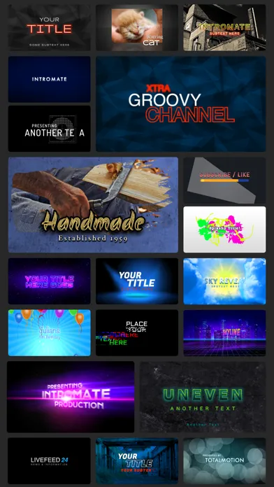 Screenshot di IntroMate - Intro Maker for YT