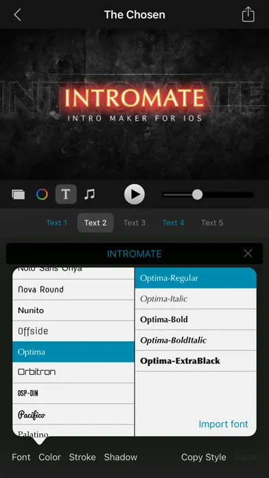 Screenshot di IntroMate - Intro Maker for YT