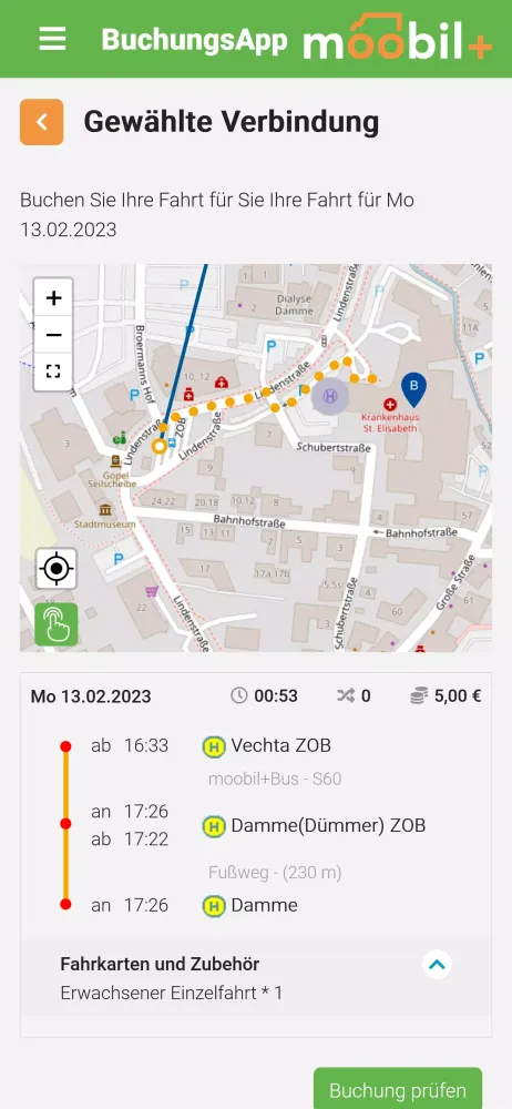 Tangkapan layar mein moobil+