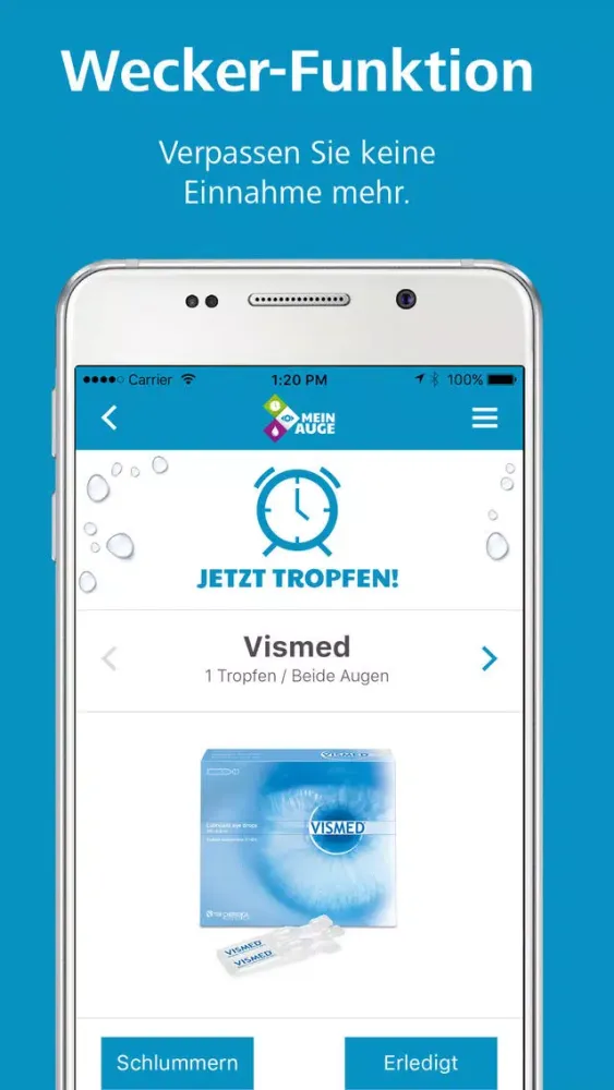 MEIN AUGE - Erinnerungshilfe Screenshots