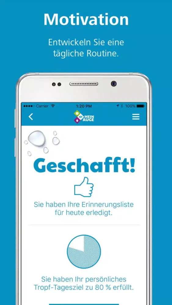 MEIN AUGE - Erinnerungshilfe Screenshots