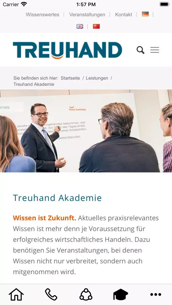 Скриншоты TREUHAND WESER-EMS