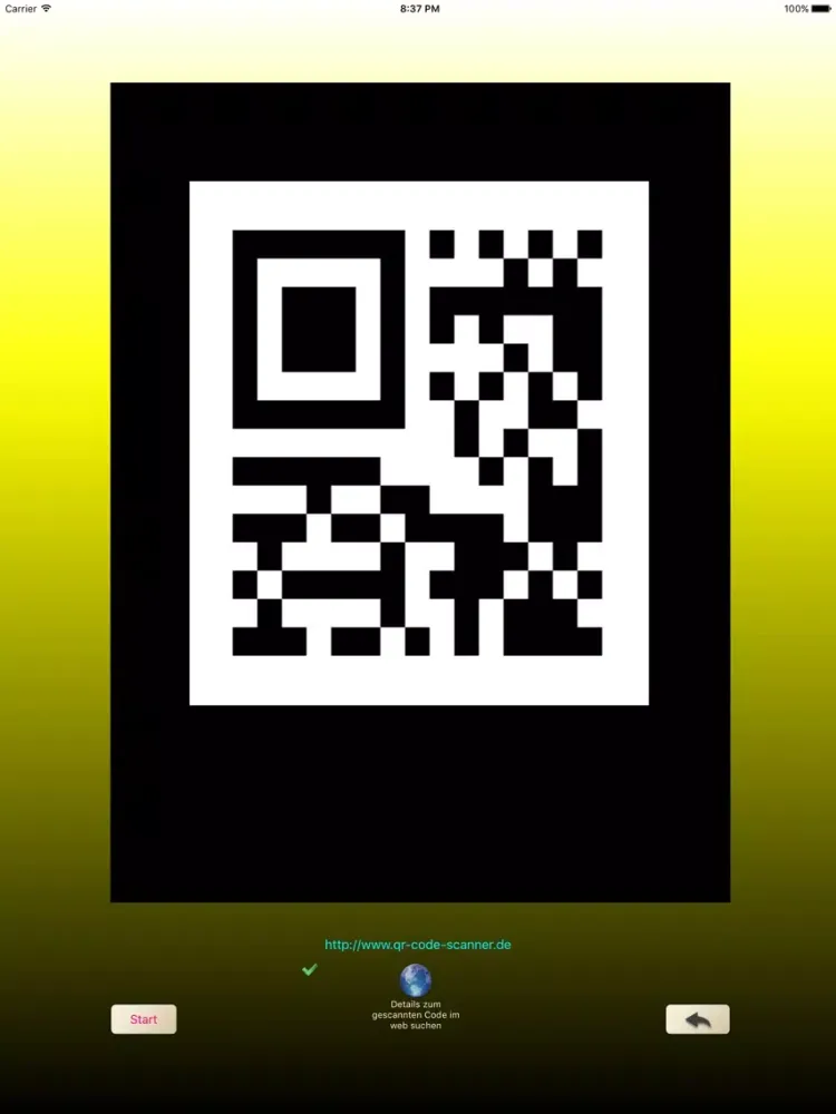 Screenshot di Zusatzstoffe iPad