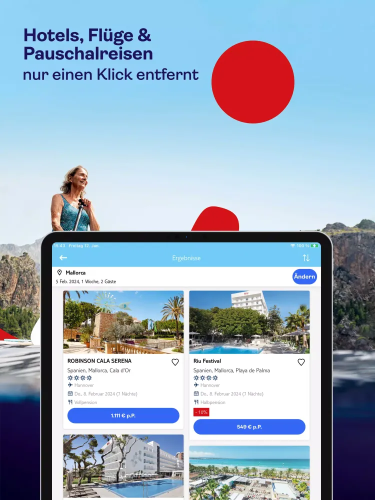 Captures d'écran de TUI | Urlaub buchen und reisen