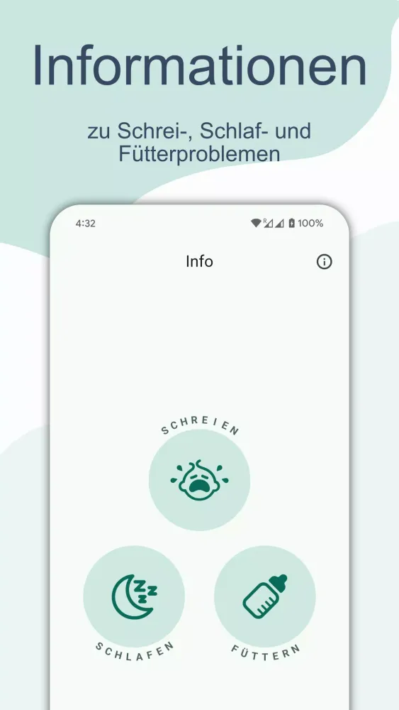 Capturas de pantalla de Baby Comfort Guide