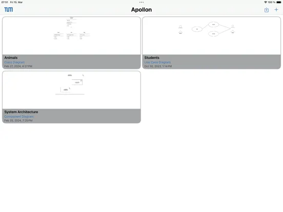 Ảnh chụp màn hình của Apollon - UML Modeling Editor iPad 