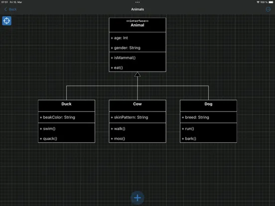 Ảnh chụp màn hình của Apollon - UML Modeling Editor iPad 
