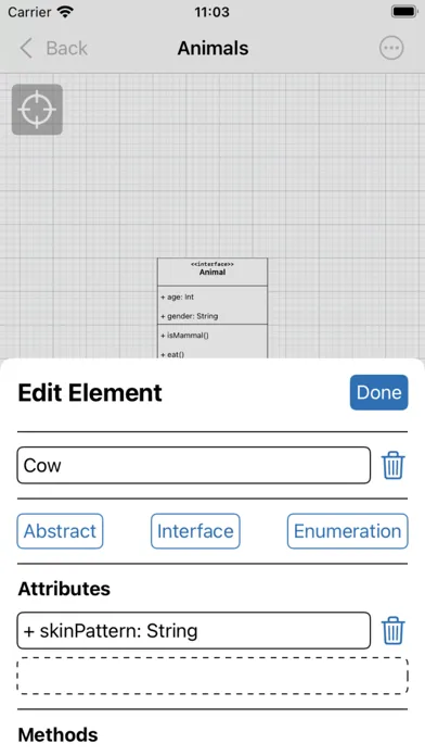 Ảnh chụp màn hình của Apollon - UML Modeling Editor