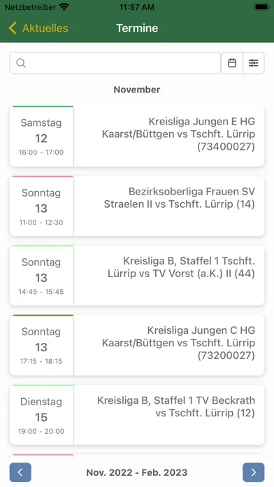 Turnerschaft Lürrip 1901 e. V. Ekran Görüntüleri