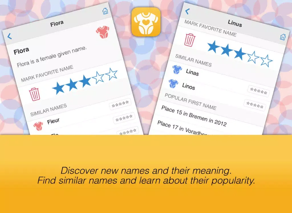 Name your babe iPad  Ekran Görüntüleri