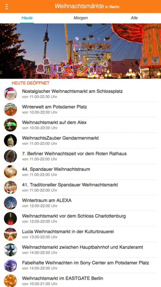 تصاویر Weihnachtsmärkte in Berlin und Brandenburg