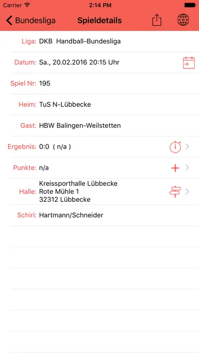 TuS Nettelstedt 스크린샷