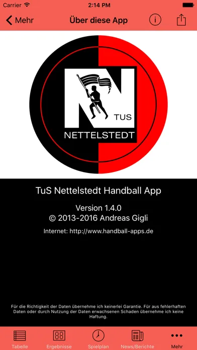 TuS Nettelstedt 스크린샷