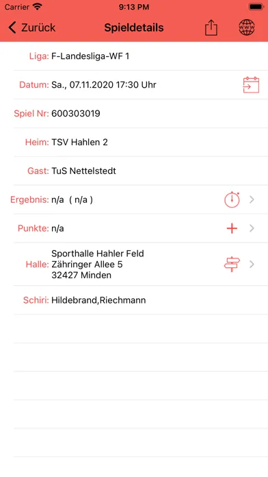 TuS Nettelstedt 스크린샷