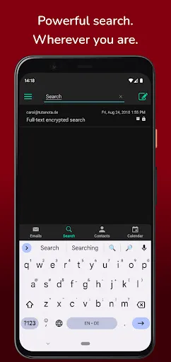 Private Encrypted Email Tuta 스크린샷