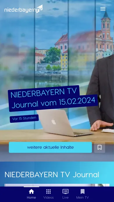 Niederbayern TV Deggendorf سکرین شاٹس