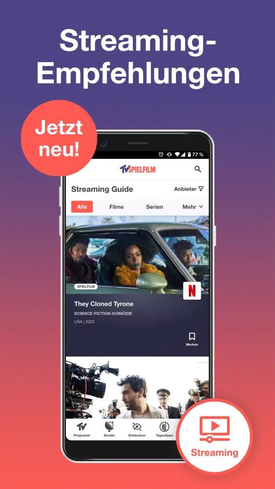 Capturas de pantalla de TV SPIELFILM - TV-Programm