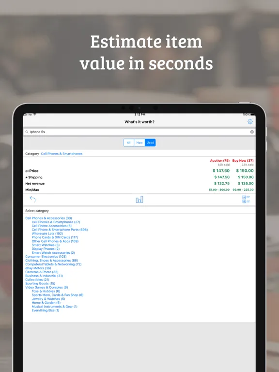 What's it worth on eBay? iPad  স্ক্রিনশট