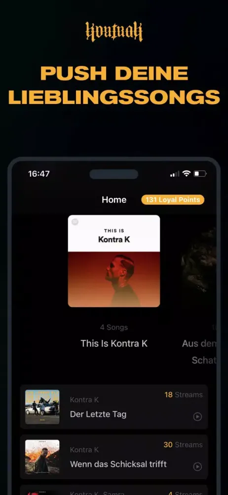 تصاویر Kontra K App
