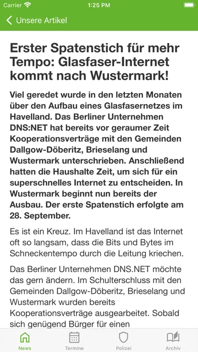 Unser Havelland Screenshots