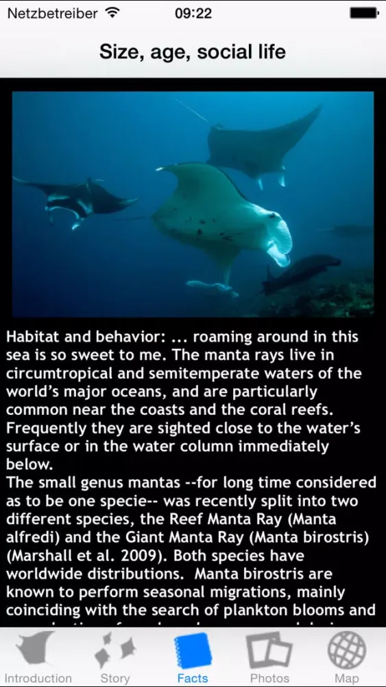 Ảnh chụp màn hình của Manta Rays