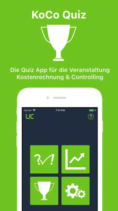 Zrzuty ekranu KoCo Quiz