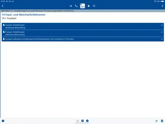 UKE Antiinfektiva-Leitfaden iPad 应用截图