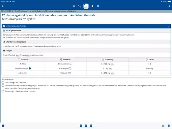 UKE Antiinfektiva-Leitfaden iPad 应用截图