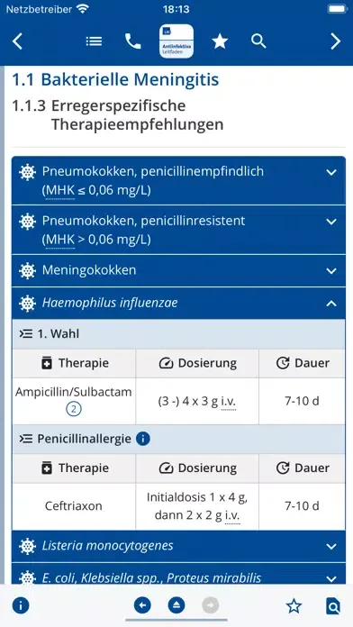 UKE Antiinfektiva-Leitfaden应用截图