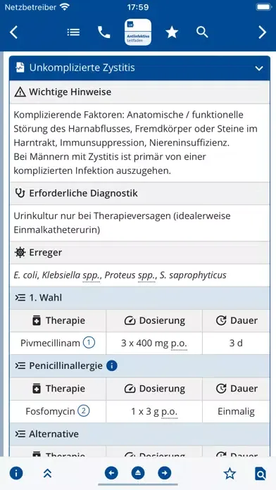UKE Antiinfektiva-Leitfaden应用截图