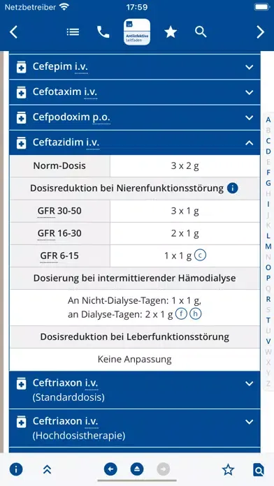 UKE Antiinfektiva-Leitfaden应用截图
