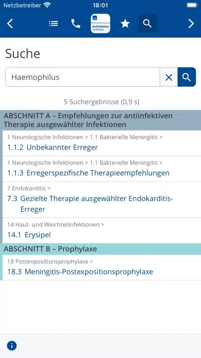 UKE Antiinfektiva-Leitfaden应用截图