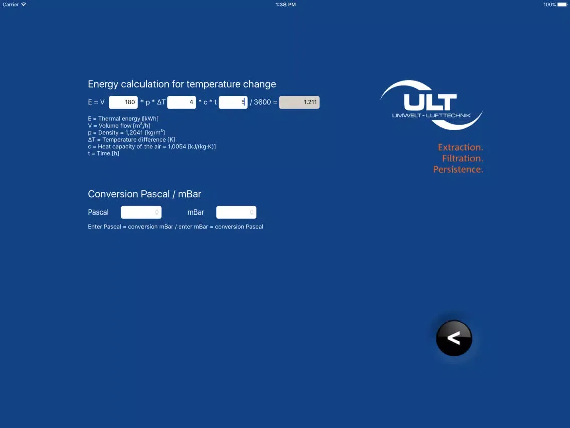 ULT Calculator iPad  স্ক্রিনশট
