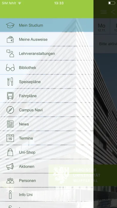 Universität Wuppertal应用截图
