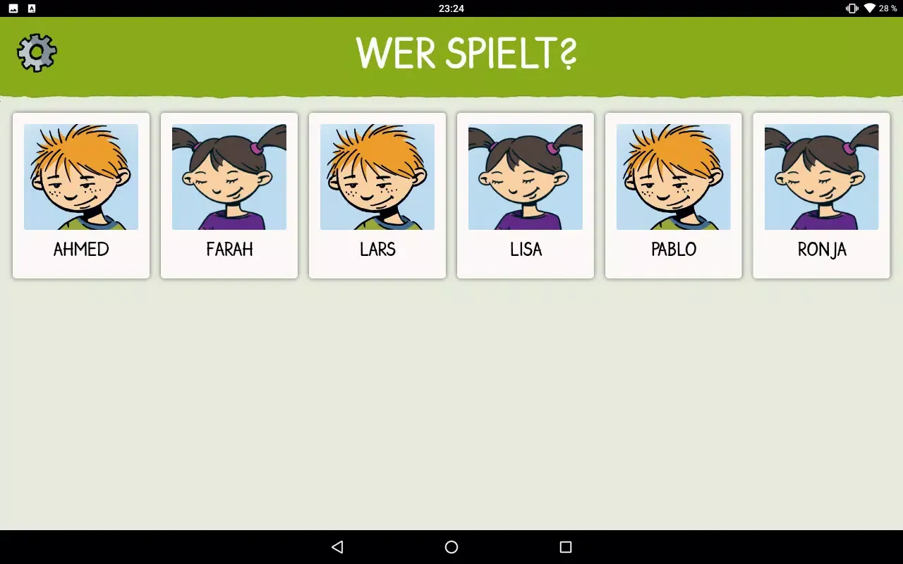 Tangkapan layar Grundschrift Beta