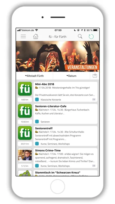 Capturas de tela do fü - für Fürth