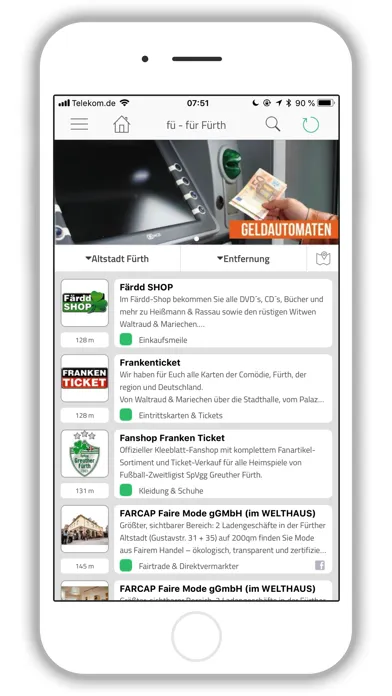 Capturas de tela do fü - für Fürth