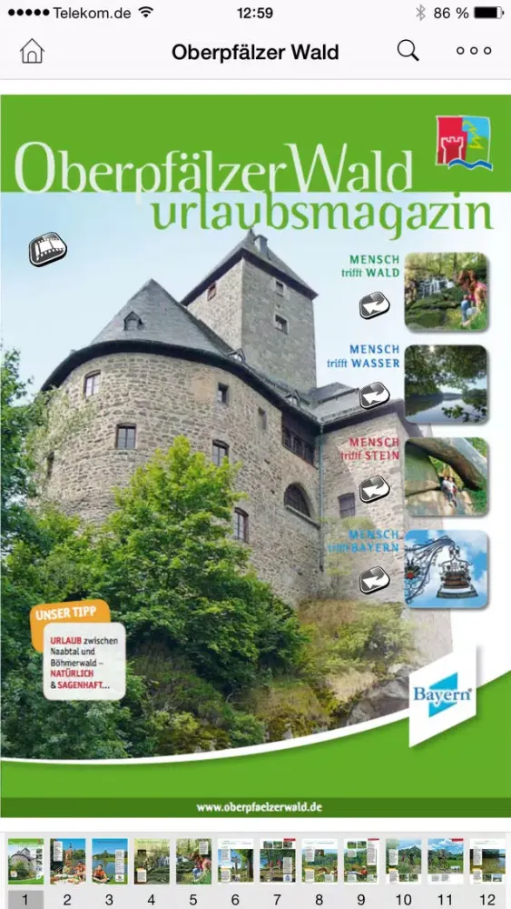 Unipush print - the digital publishing solution Screenshots