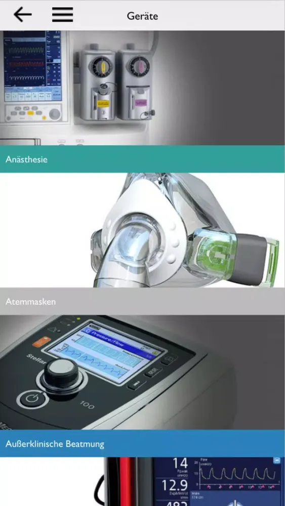 Скриншоты Löwenstein Medical Support