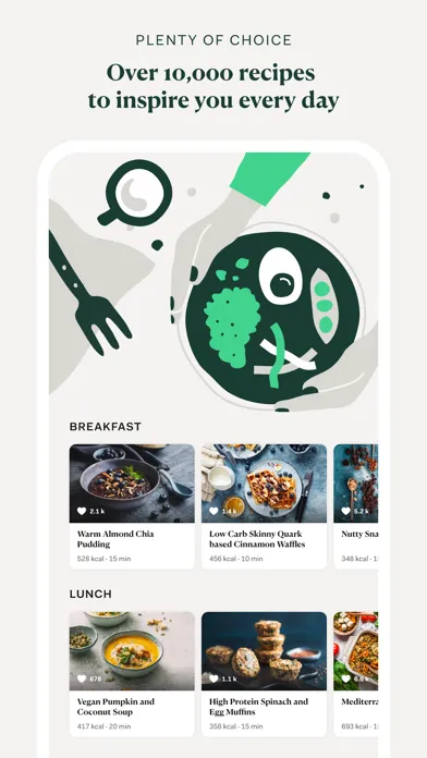 Tangkapan skrin Upfit Meal Planner