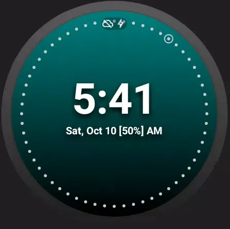 Captures d'écran de Tiny Laser Watch Face
