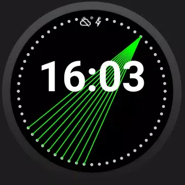 Captures d'écran de Tiny Laser Watch Face