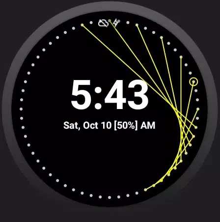 Captures d'écran de Tiny Laser Watch Face