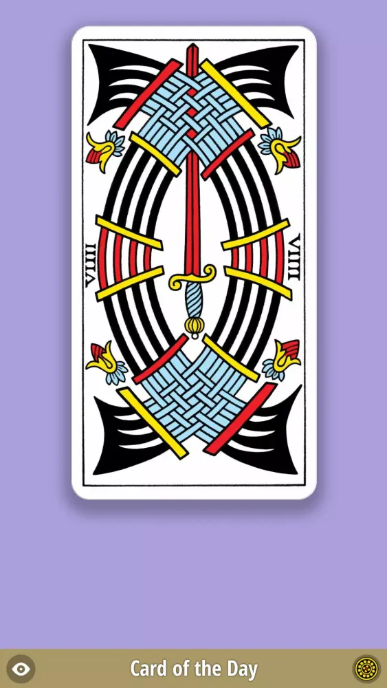 Capturas de tela do CBD Marseille Tarot