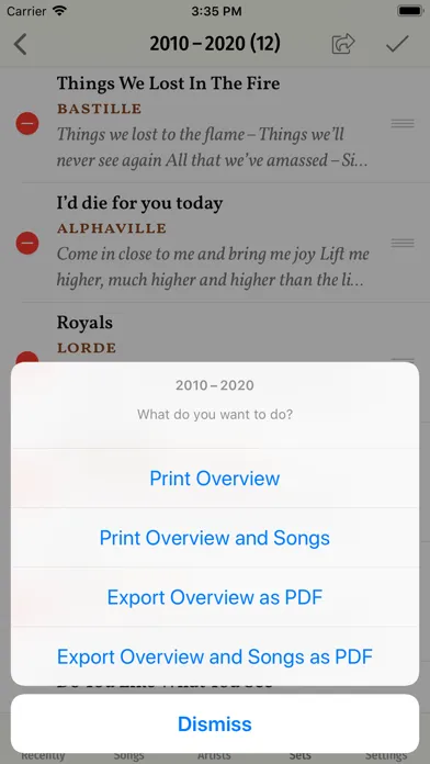 Song Book Pro Screenshots