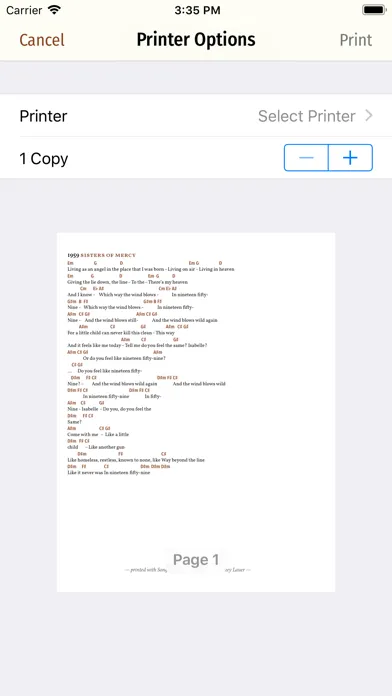 Song Book Pro Screenshots