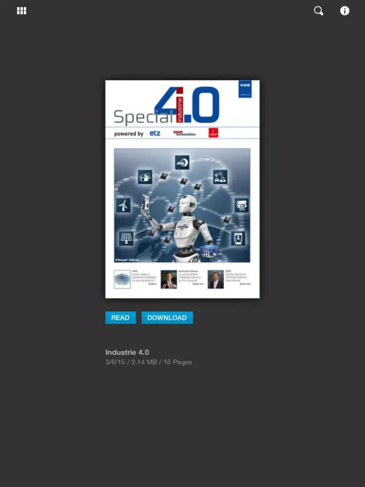 Capturas de pantalla de Industrie 4.0 iPad 