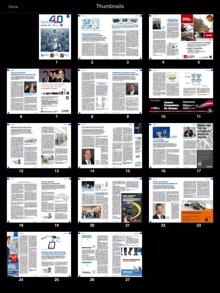 Capturas de pantalla de Industrie 4.0 iPad 