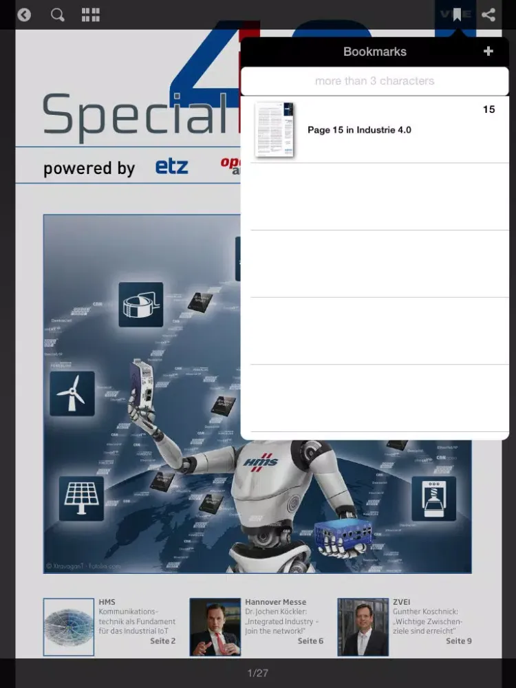 Capturas de pantalla de Industrie 4.0 iPad 