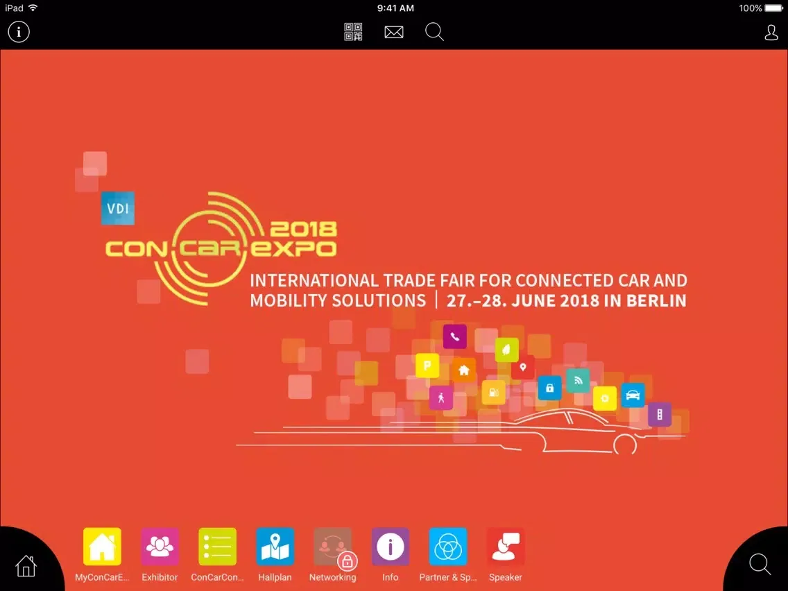ConCarExpo 2018 iPad  Screenshots